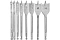 НАБОР СВЕРЛ ПЕРОВЫХ С УДЛ. 300мм (1/ 50),VERTEXTOOLS