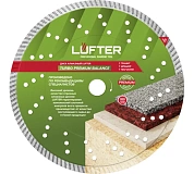 ДИСК АЛМАЗНЫЙ LUFTER TURBO PREMIUM BALANCE 230мм X 2.5мм Х 10мм ГРАНИТ ТИП ГАББРО