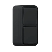 Блок: розетка и выкл., 1кл., проходной ОП винт. клеммы антр. Бронто EKF