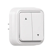 Выключатель, для жалюзи СП, винтовые клеммы белый, Бронто EKF