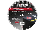 ДИСК АЛМАЗНЫЙ BLACK ROAD SEGMENT 400мм X 3.4мм Х 12мм  АСФАЛЬТ,СВЕЖИЙ БЕТОН, ПЕСЧАНИК,LUFTER