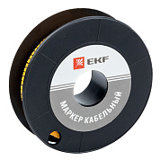 Маркер кабельный 6,0 мм2 "1" (350 шт.) (ЕС-3) EKF PROxima