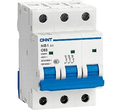 Авт. выкл. NB1-63 3P 40A 6кА х-ка C (DB) ®,Chint