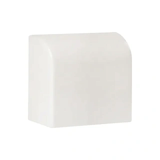 Заглушка (40х25) (4 шт) белая EKF-Plast