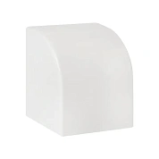 Заглушка (60х40) (4 шт) белая EKF-Plast