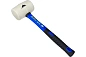 КИЯНКА РЕЗИНОВАЯ 450 г. БЕЛАЯ РЕЗИНА, ФИБЕРГЛАСОВАЯ РУКОЯТКА (1/ 6/ 36),VERTEXTOOLS