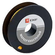 Маркер кабельный 6,0 мм2 "2"(350 шт.) (ЕС-3) EKF PROxima
