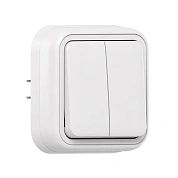 Выкл., 2кл., СП авт. клеммы бел. Бронто EKF