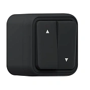 Выкл., для жалюзи черн. ОП винт. клеммы антр. Бронто EKF