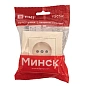 Минск Розетка 1-мест. СП б/з 10 А с защ. штор. бежевый EKF