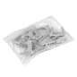 Крепеж-клипса d32 мм (10 шт) серая EKF-Plast