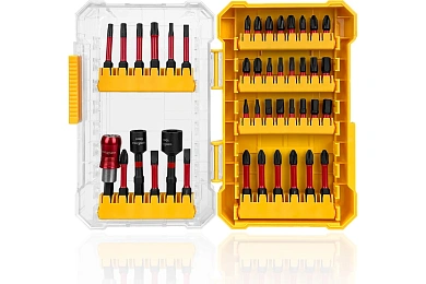 НАБОР БИТ 42 ПРЕДМЕТА, АДАПТЕР, ГОЛОВКИ, S2 (1/ 5/ 40),VERTEXTOOLS