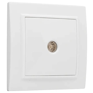 Минск Розетка TV 1-местная СП бел. 75Ом 5-862МГц EKF